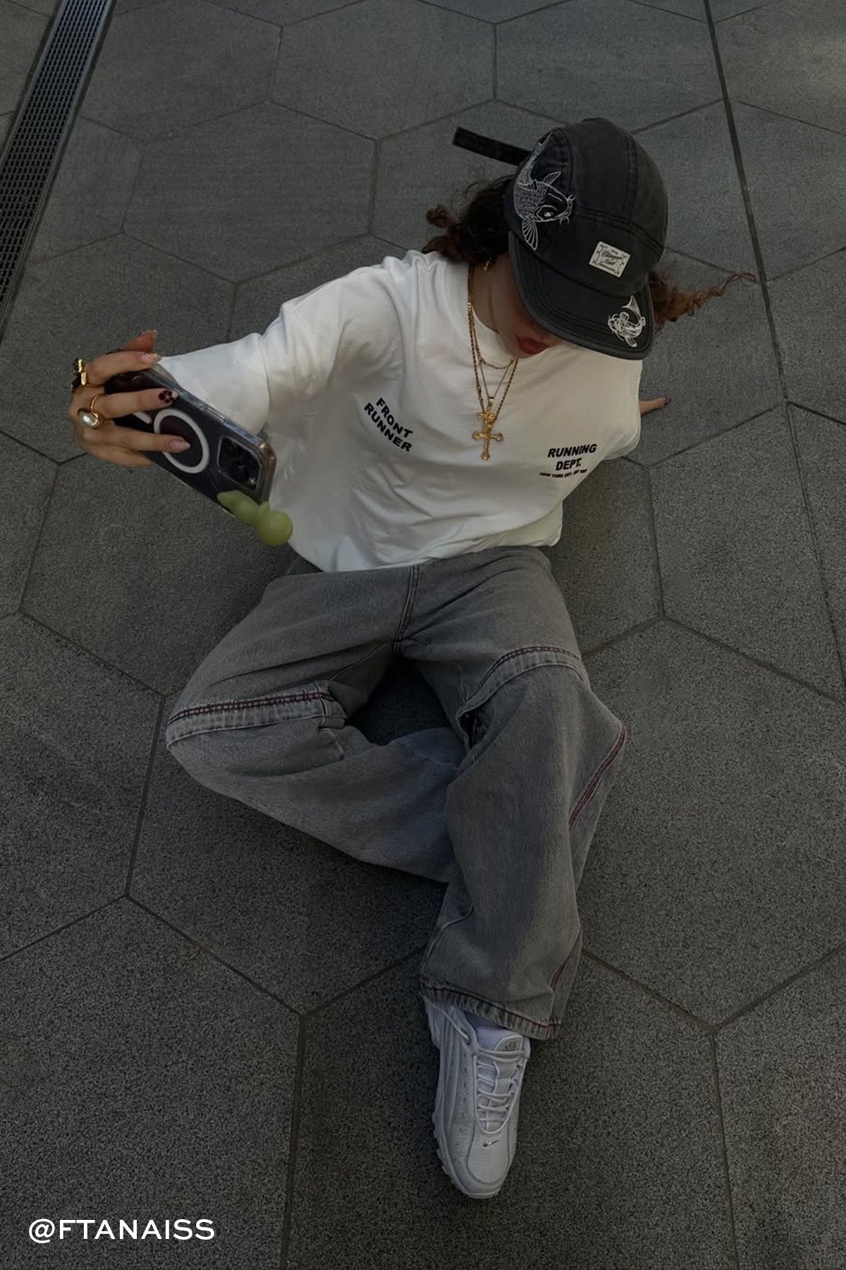 Front Runner Running Dept Tee White