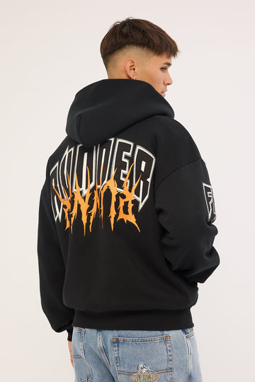 Front Runner Razor Hoodie Black/Mandarin