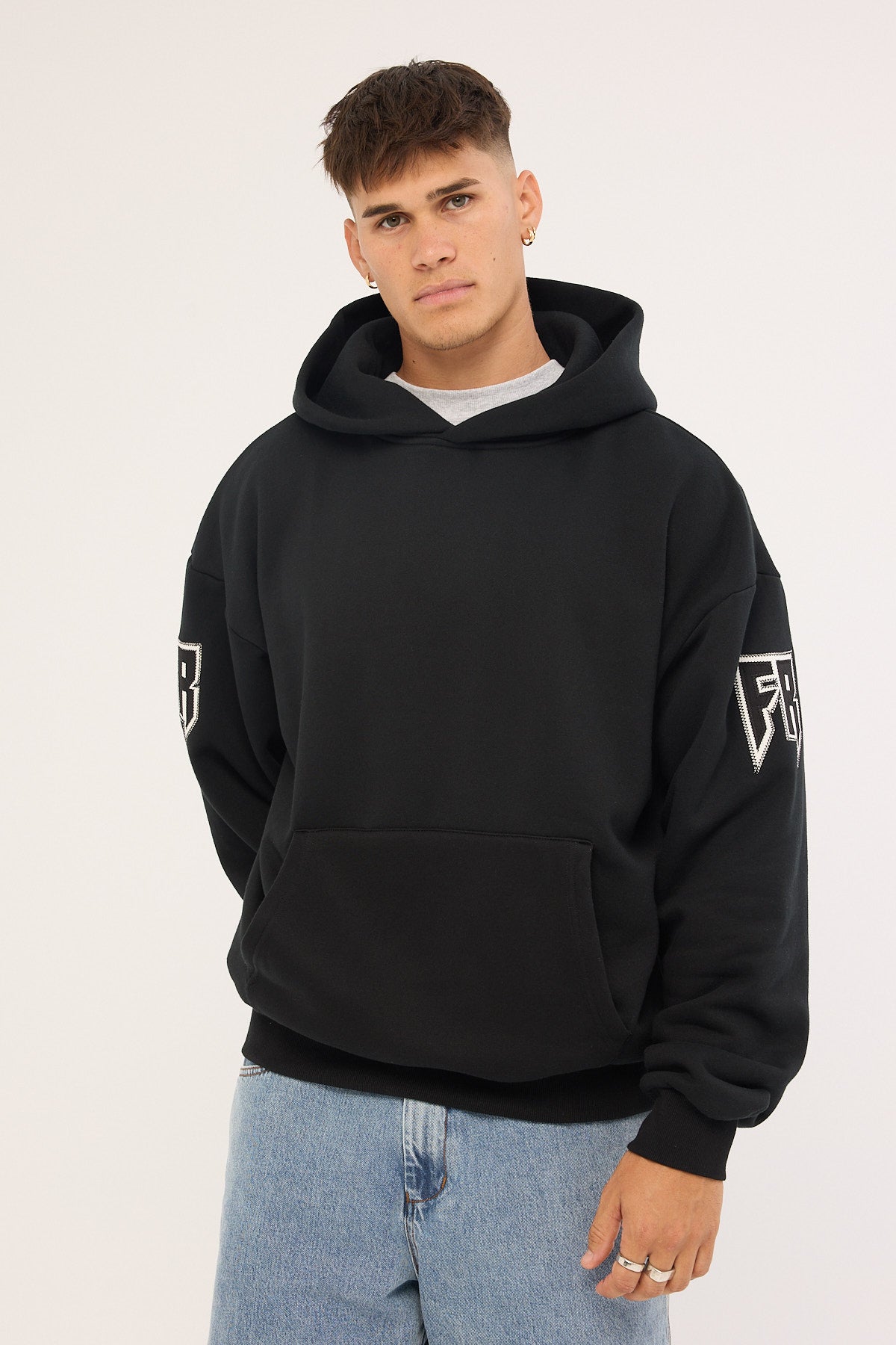 Front Runner Razor Hoodie Black/Mandarin