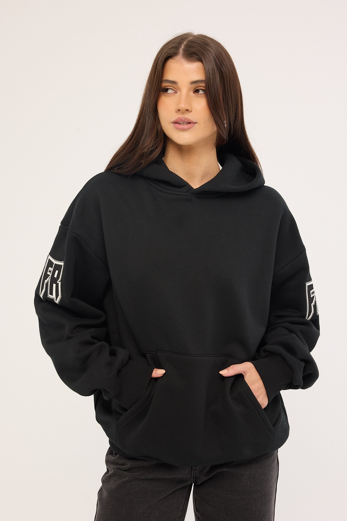 Front Runner Razor Hoodie Black/Mandarin