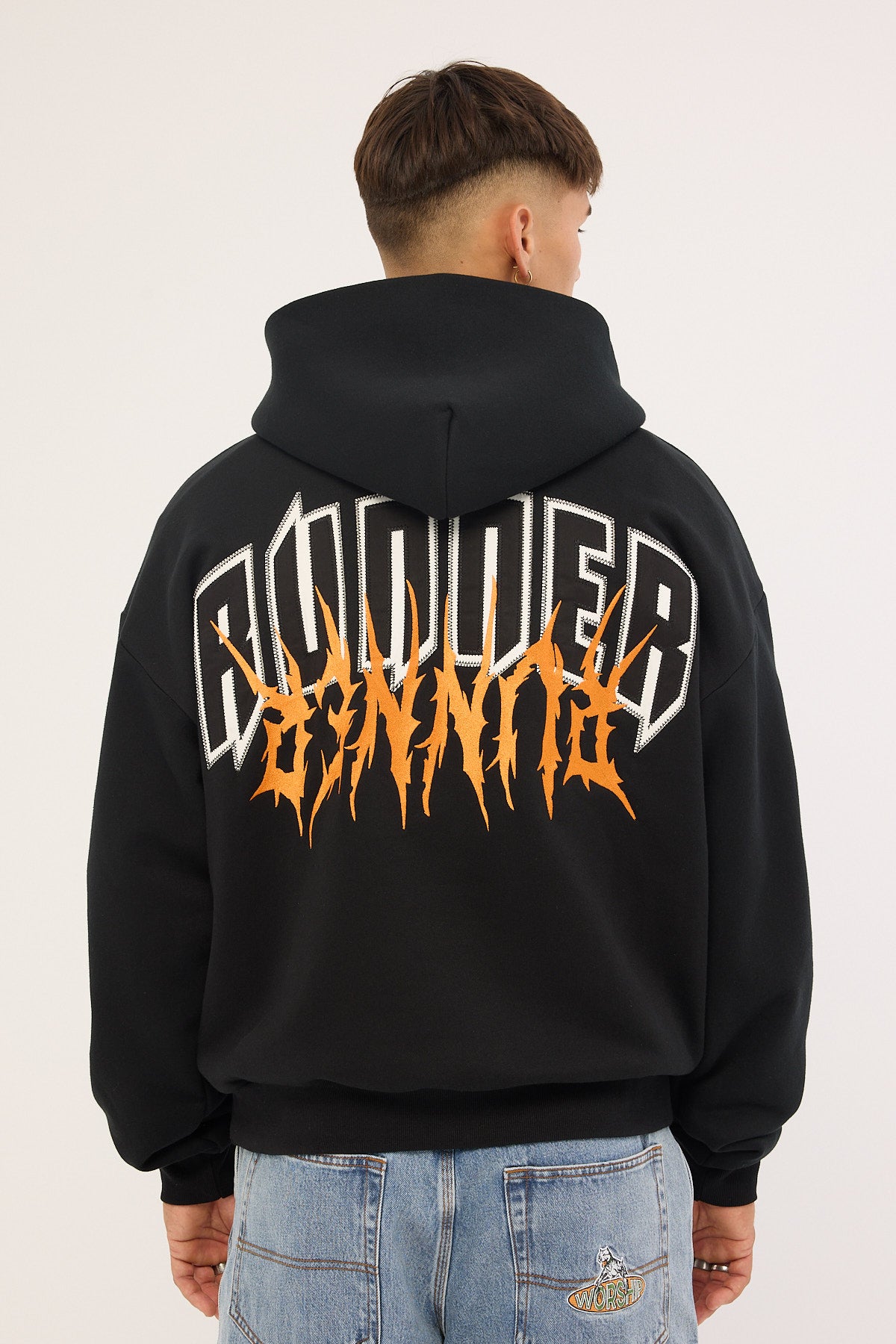 Front Runner Razor Hoodie Black/Mandarin