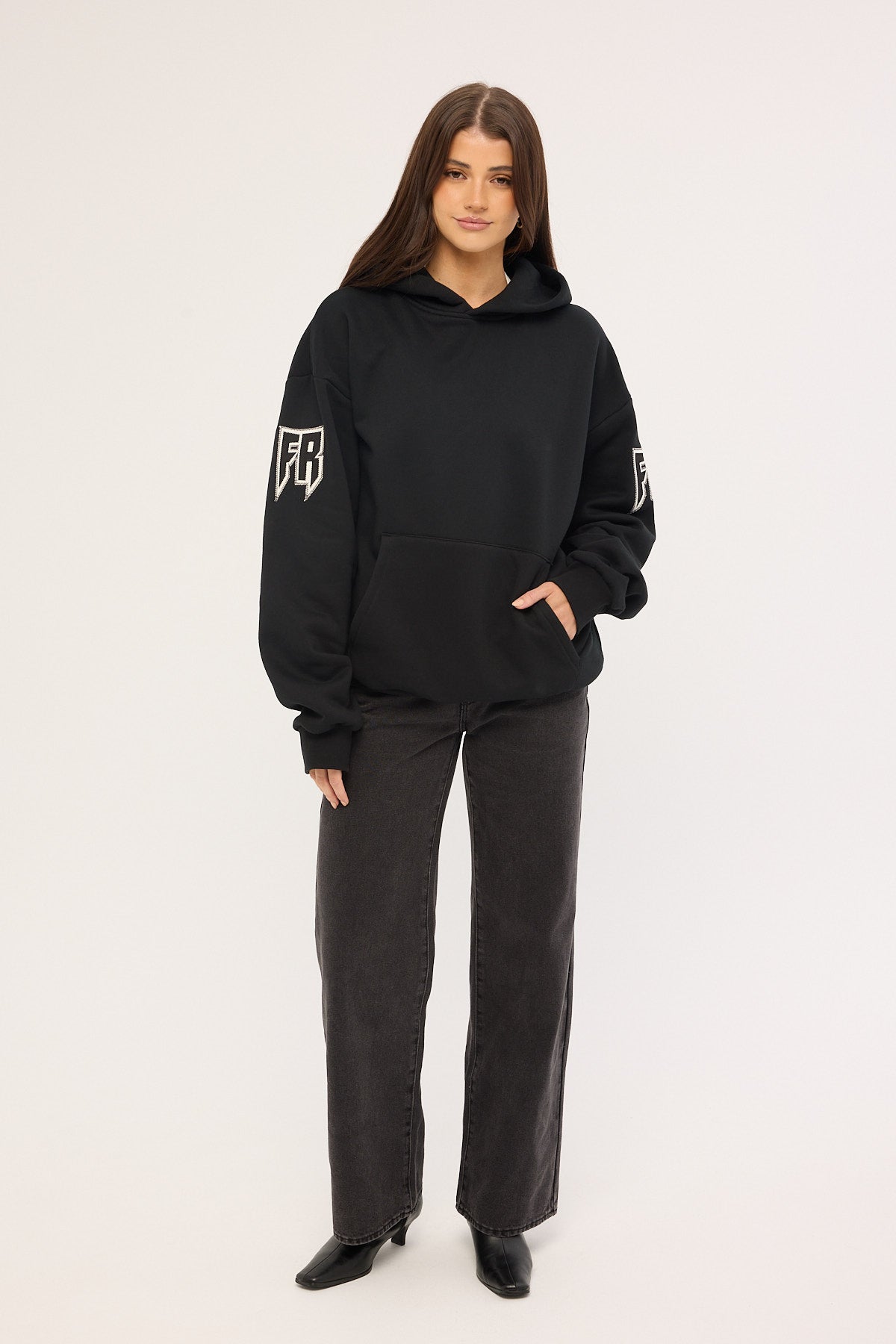 Front Runner Razor Hoodie Black/Mandarin