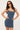 Thrills Rib Seam Mini Dress Dark Slate