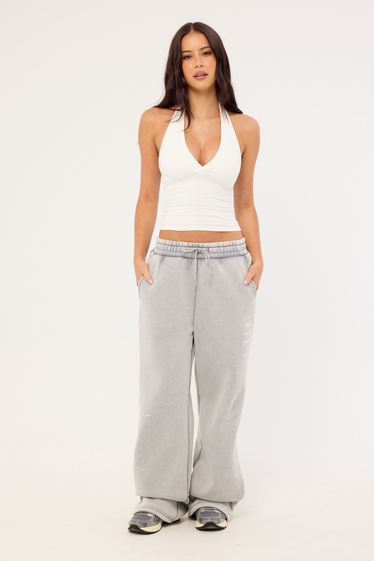 Front Runner Hypercore Wide Leg Tracke Pant Concrete
