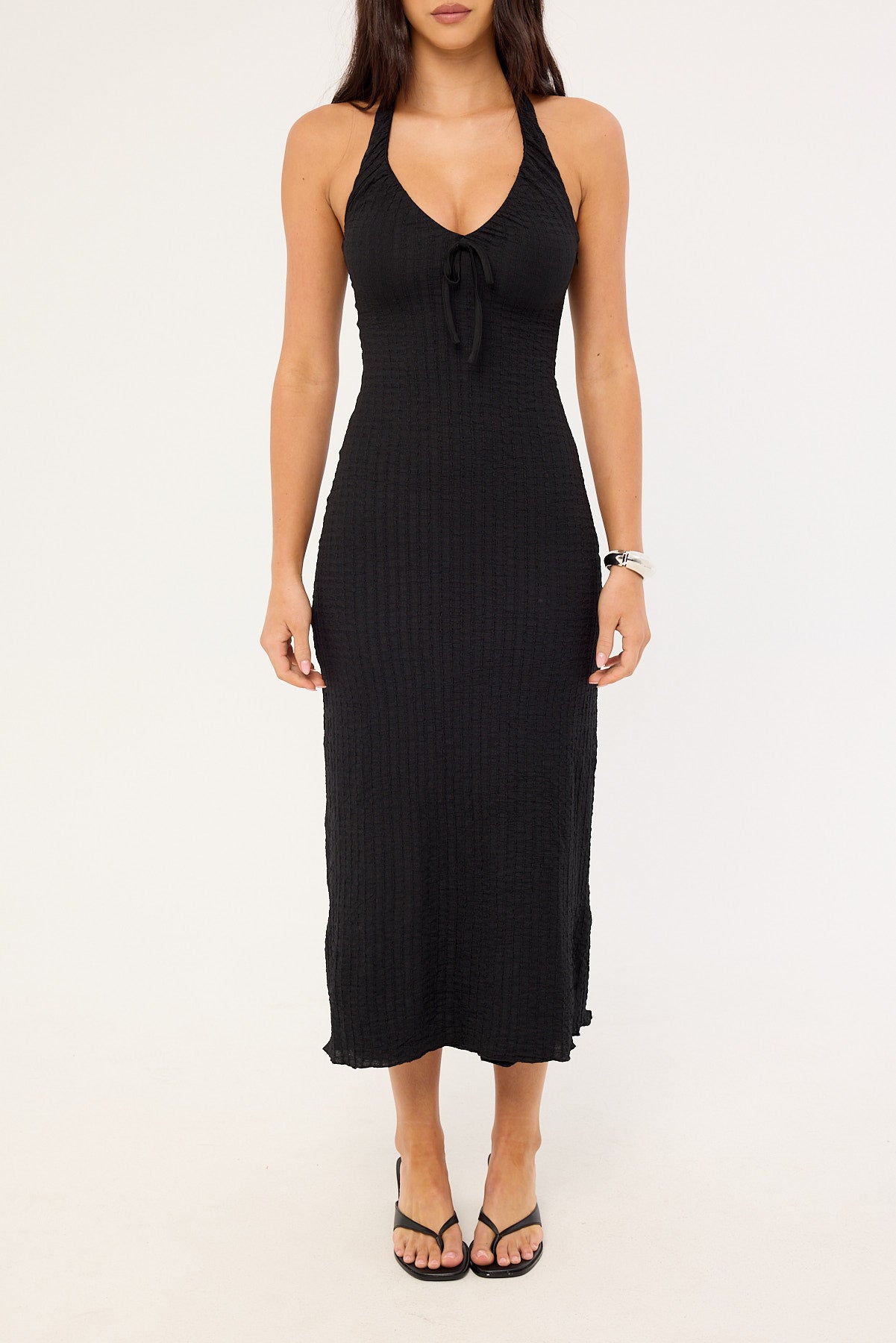 Perfect Stranger Winnie Halter Midi Dress Black – Universal Store