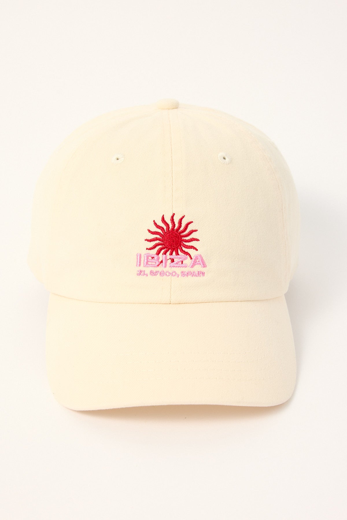 Luck & Trouble Ibiza Sun Dad Cap Cream
