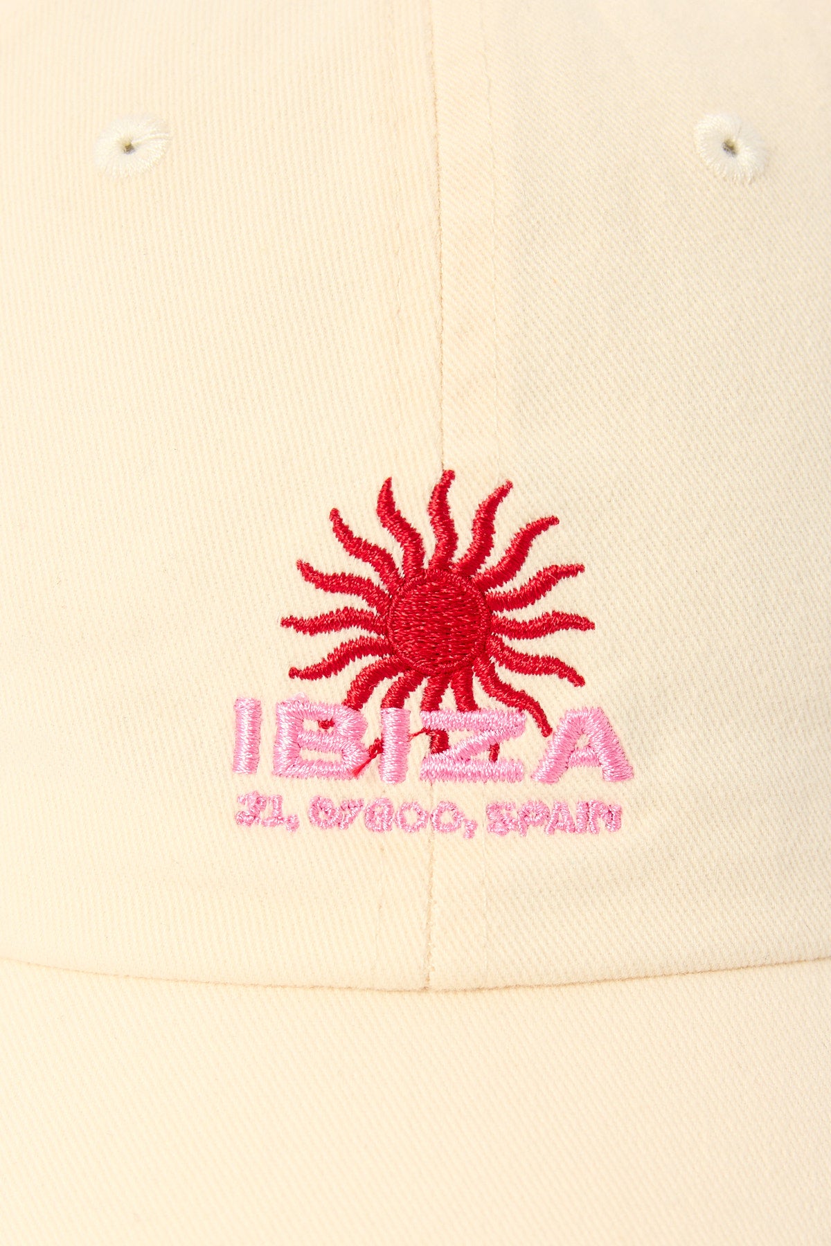 Luck & Trouble Ibiza Sun Dad Cap Cream