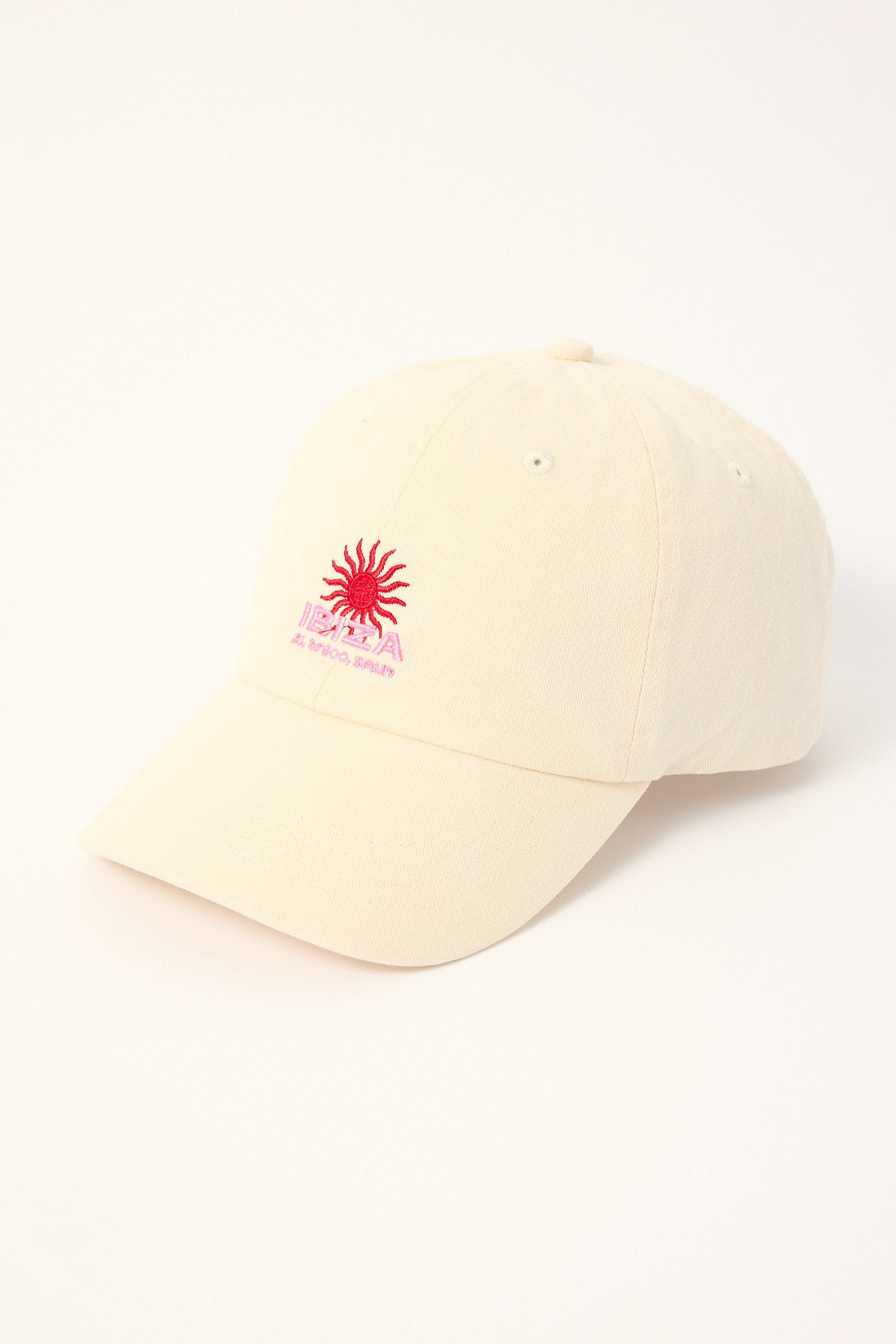 Luck & Trouble Ibiza Sun Dad Cap Cream
