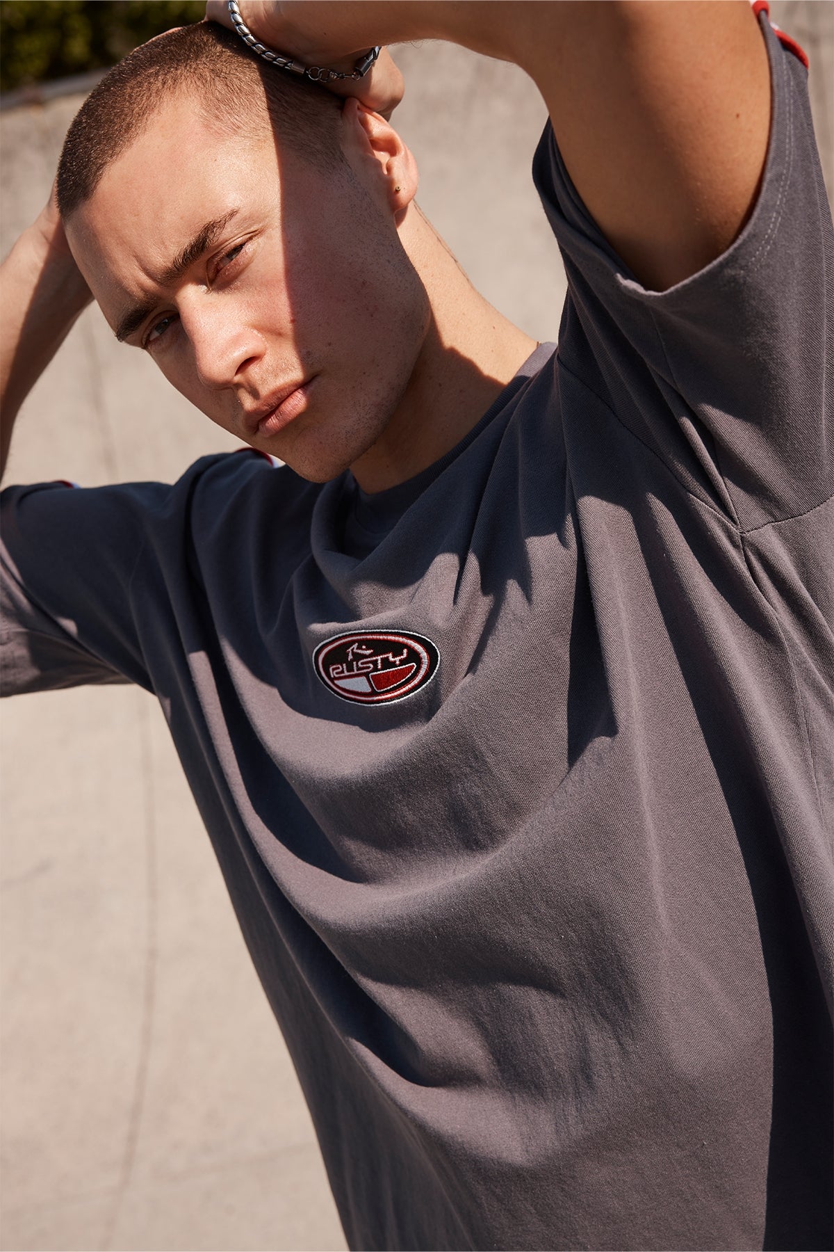 Rusty Faden 4Eva Tee Steel