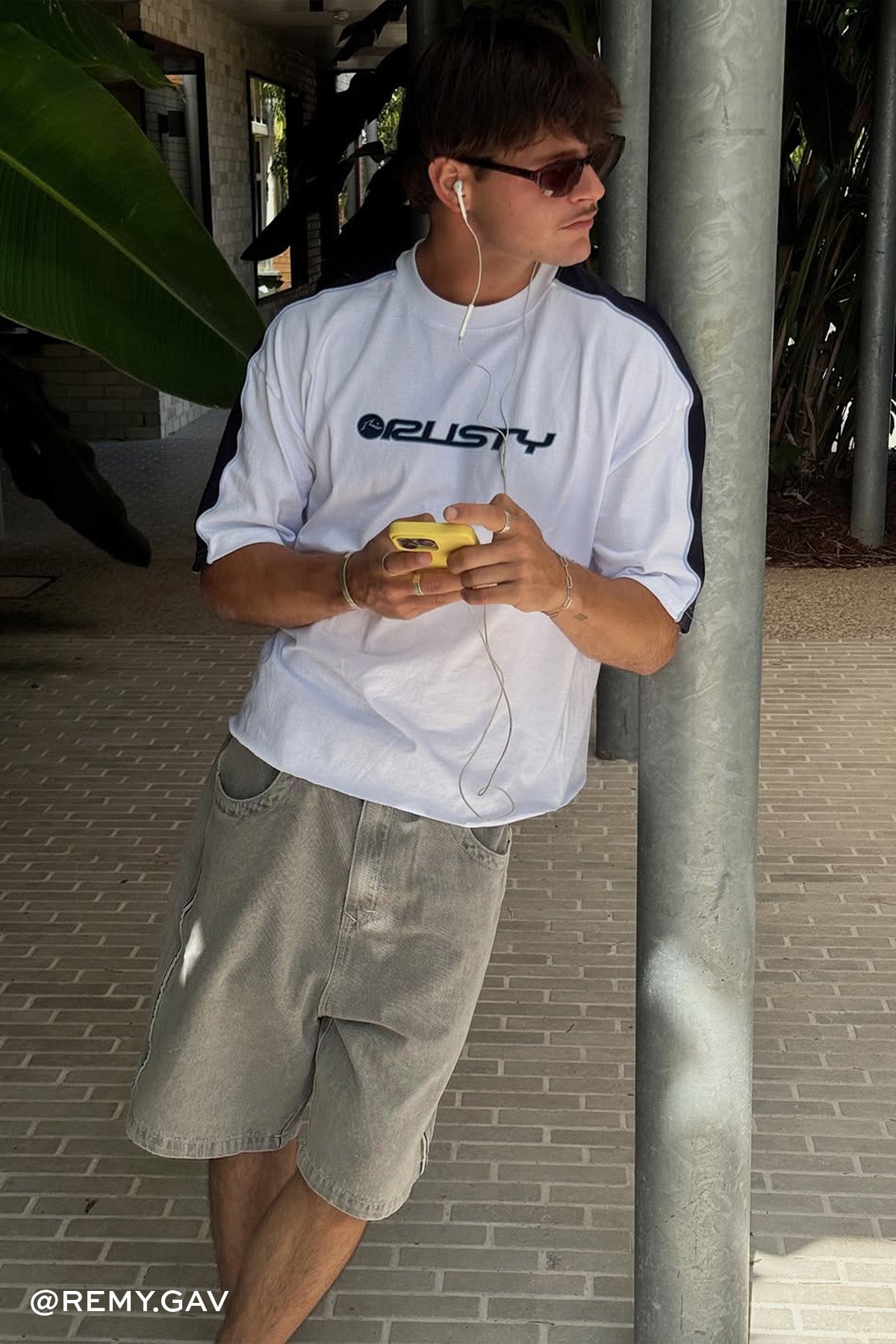 Rusty Alonso 4.0 Tee White