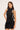 Perfect Stranger Sian Stretch Lace Mini Dress Black