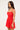 Perfect Stranger Ellis Shirred Mini Dress Red