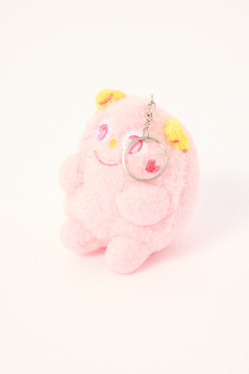 Token Little Monster Keyring Pink