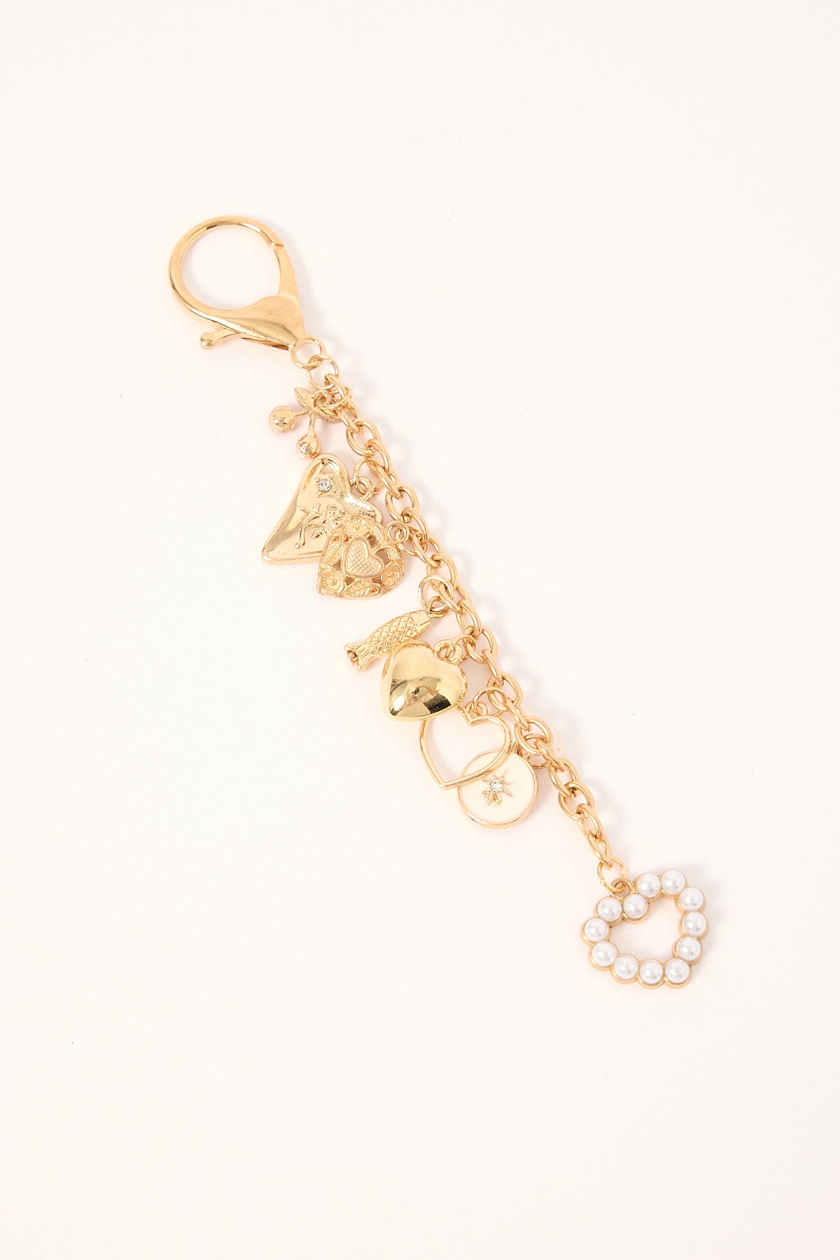 Token Sweetheart Keyring Gold