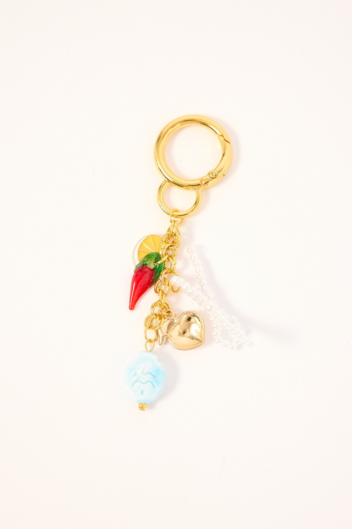 Token Tiny Charm Collection Keyring Gold