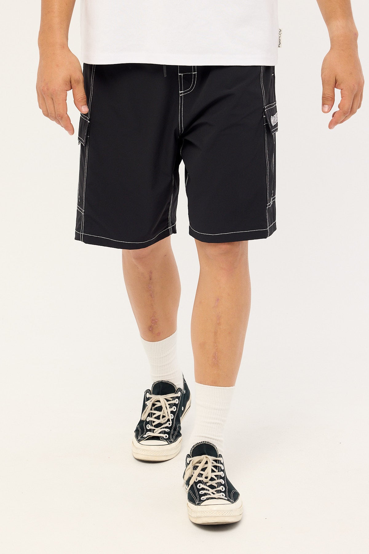 Rusty Artful Dodger 2.0 Elastic Waist Boardshort Black