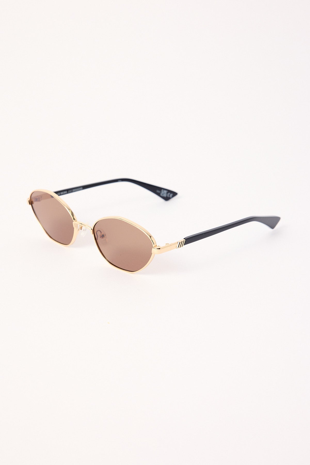 Le Specs Le Bebe Gold Brown Mono