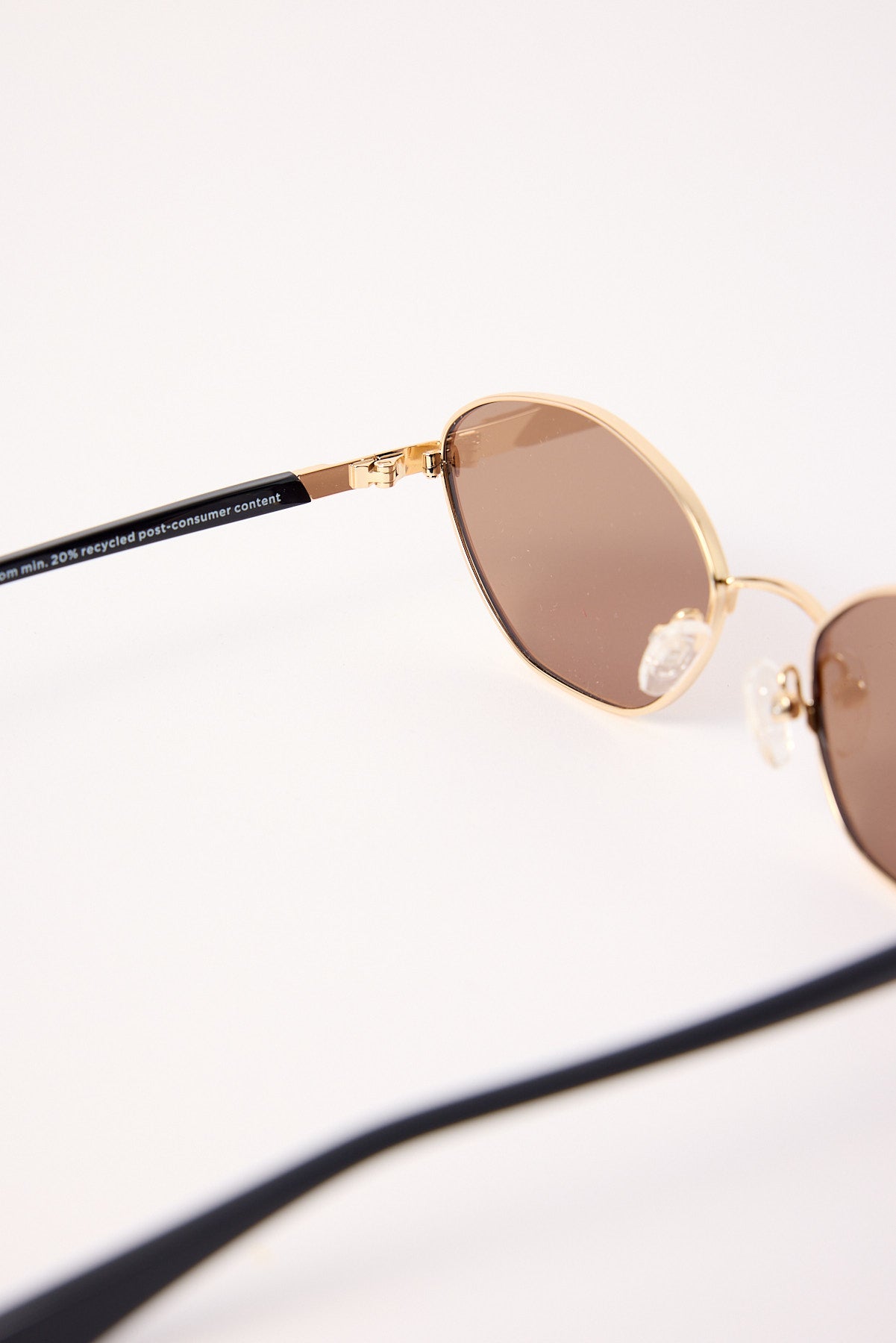 Le Specs Le Bebe Gold Brown Mono