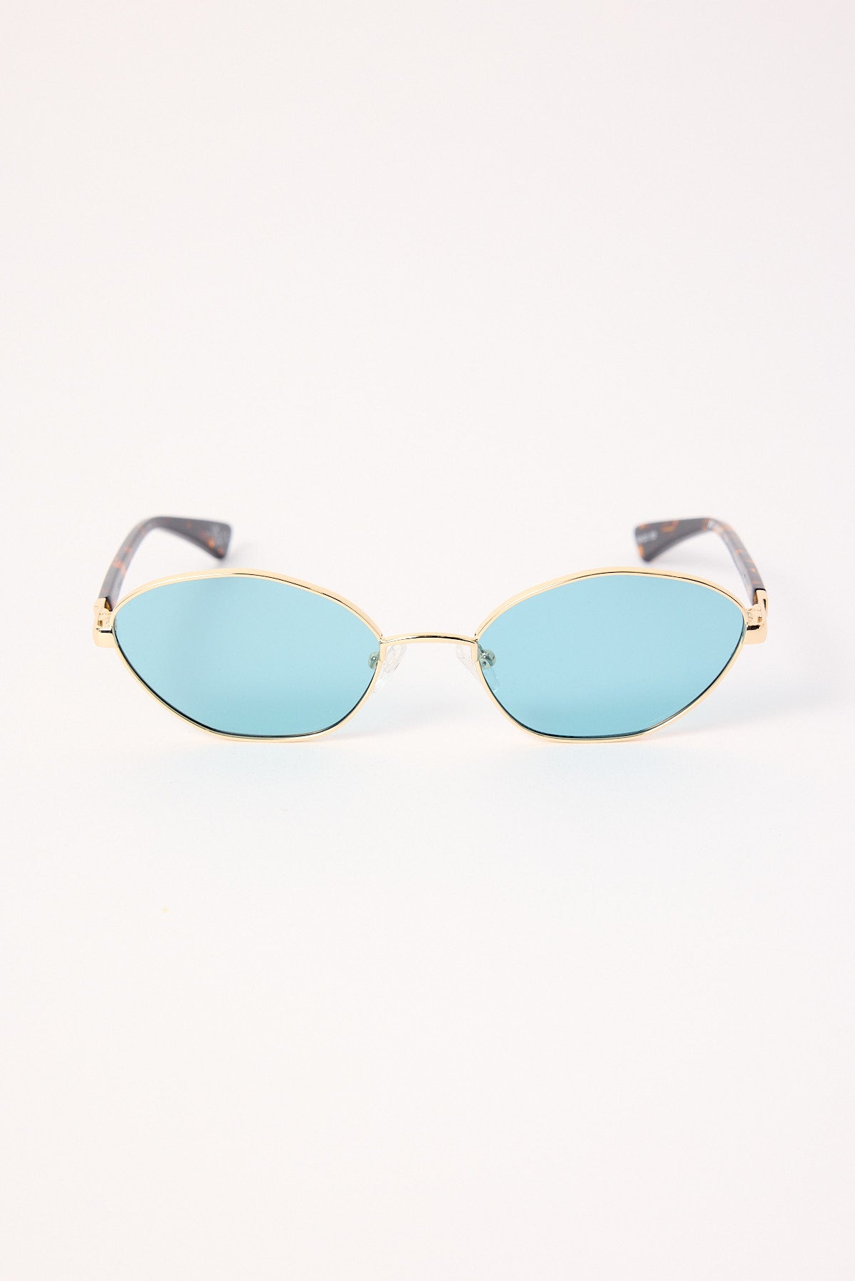 Le Specs Le Bebe Gold Aqua Mono