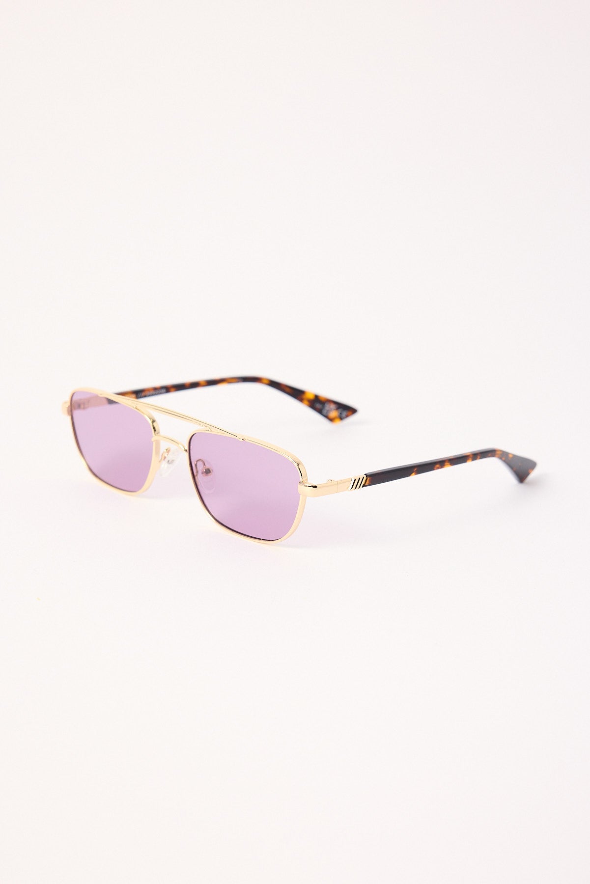 Le Specs Le Mimi Gold Violet Mono