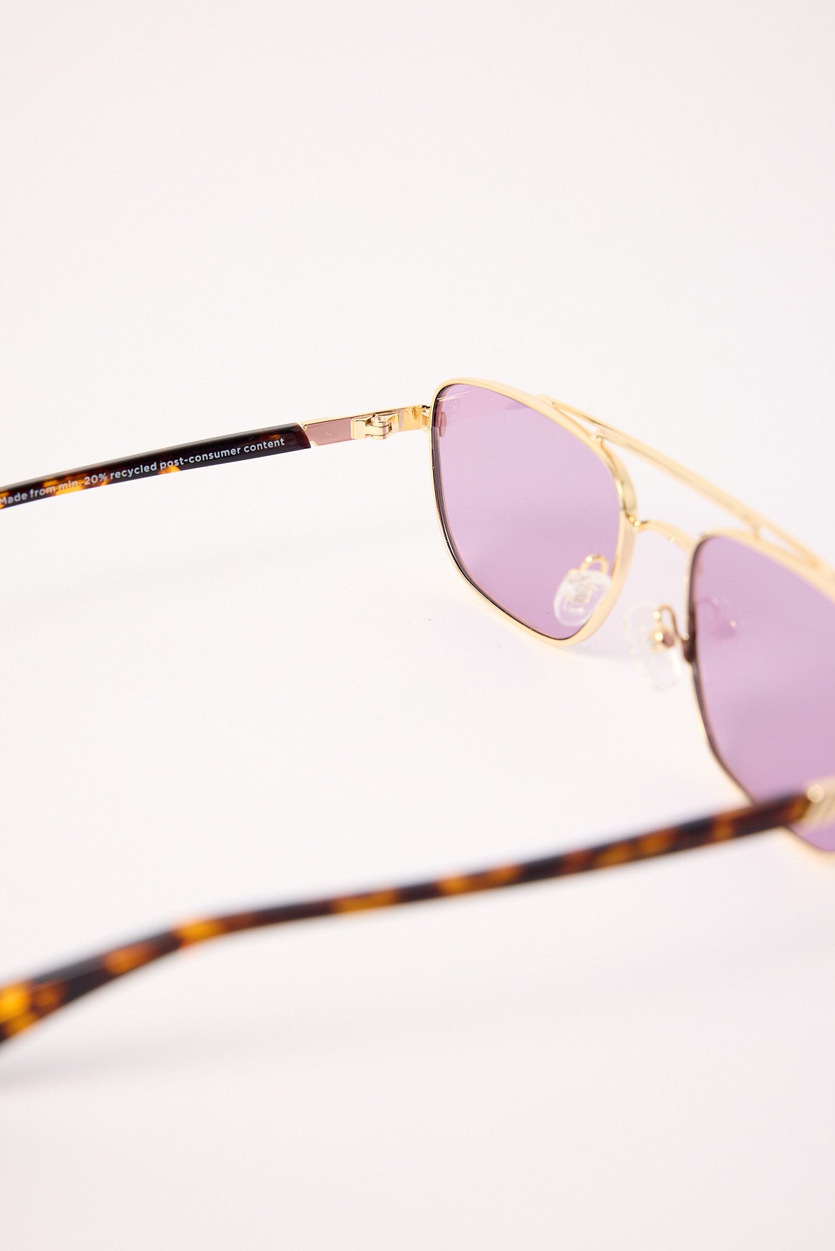 Le Specs Le Mimi Gold Violet Mono