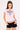 Neovision Fallen Cross Baby Tee Candy Pink