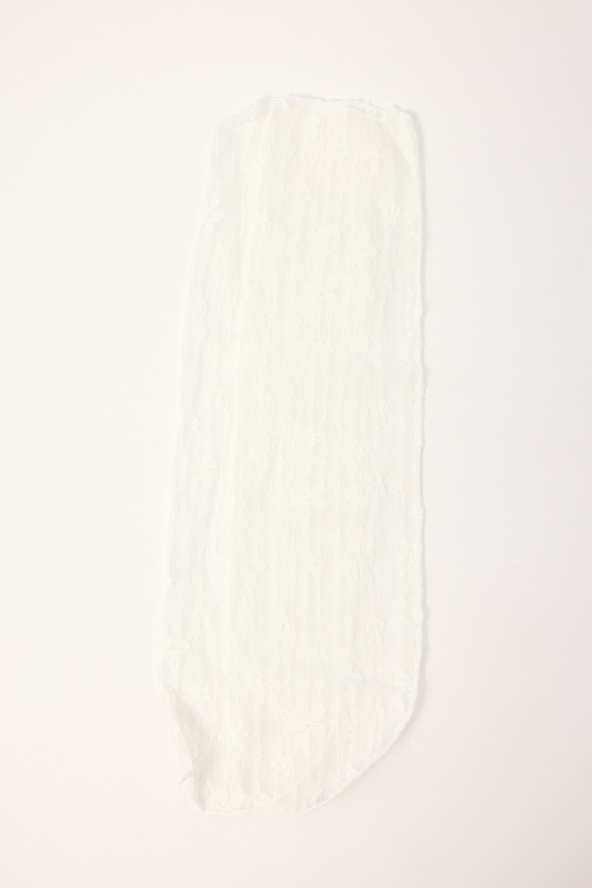 Token Lace Sock White