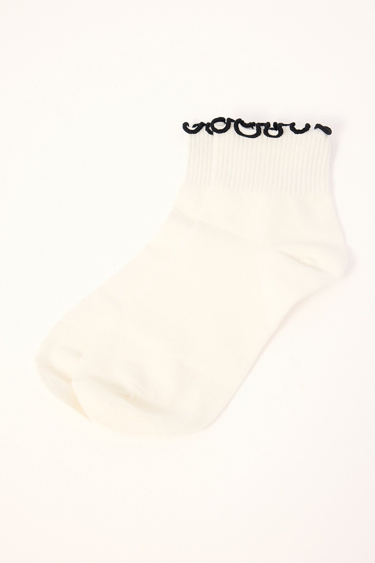 Token Sweetness Babylock Sock White