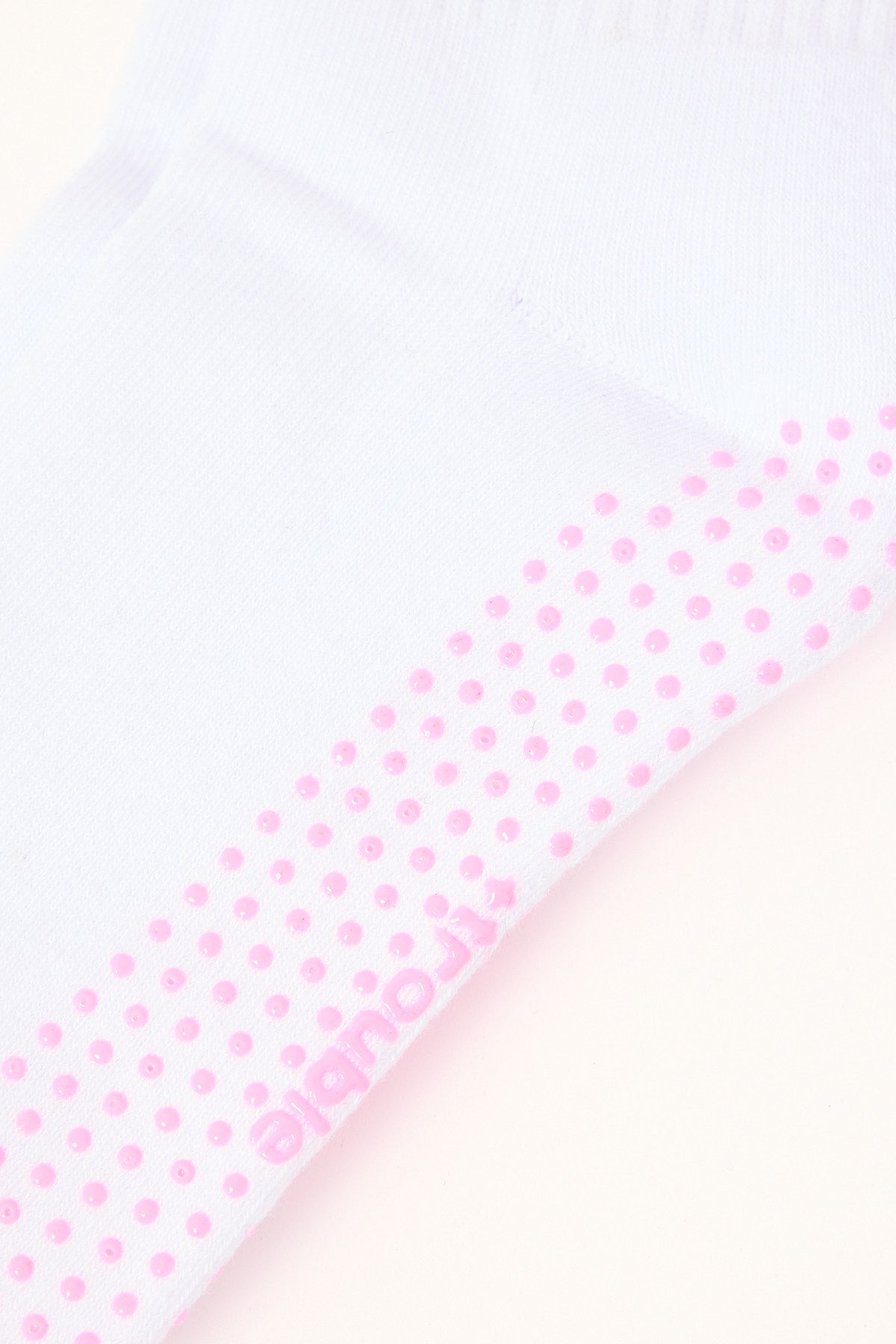 Luck & Trouble Pilates Princess Sock White