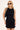 Motel Ayana Open Back Mini Dress Black