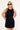Motel Ayana Open Back Mini Dress Black