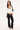Abrand 00 Low Skinny Flare Kick Jean Brie Black