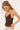 Motel Karka Top Drape Sequin Brown