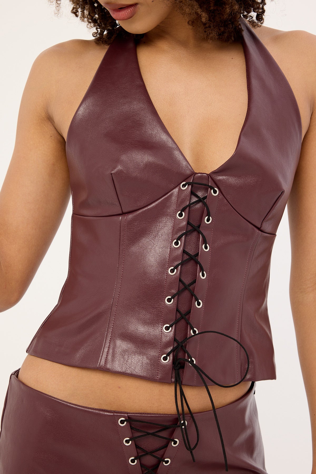 Motel Wahya Top PU Plum
