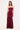 Sndys The Label Neve Strapless Maxi Dress Cranberry