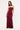 Sndys The Label Neve Strapless Maxi Dress Cranberry