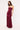 Sndys The Label Neve Strapless Maxi Dress Cranberry