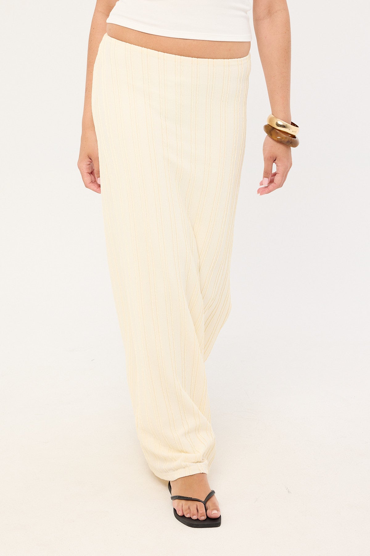 Perfect Stranger Noah Frill Maxi Skirt Butter