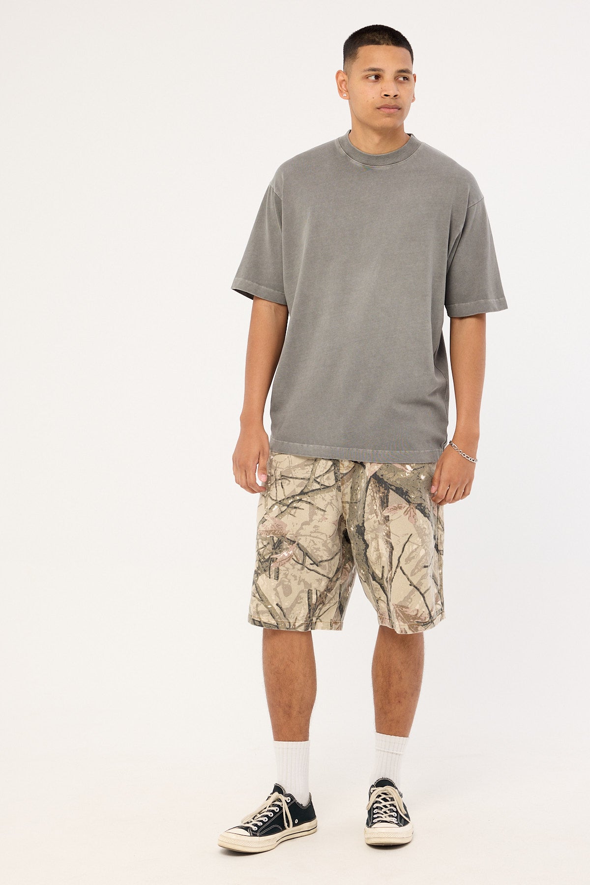 Neovision Nova Base Oversize Super Heavy Tee Acid Grey