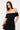 Perfect Stranger Rosetta Off Shoulder Maxi Dress Black