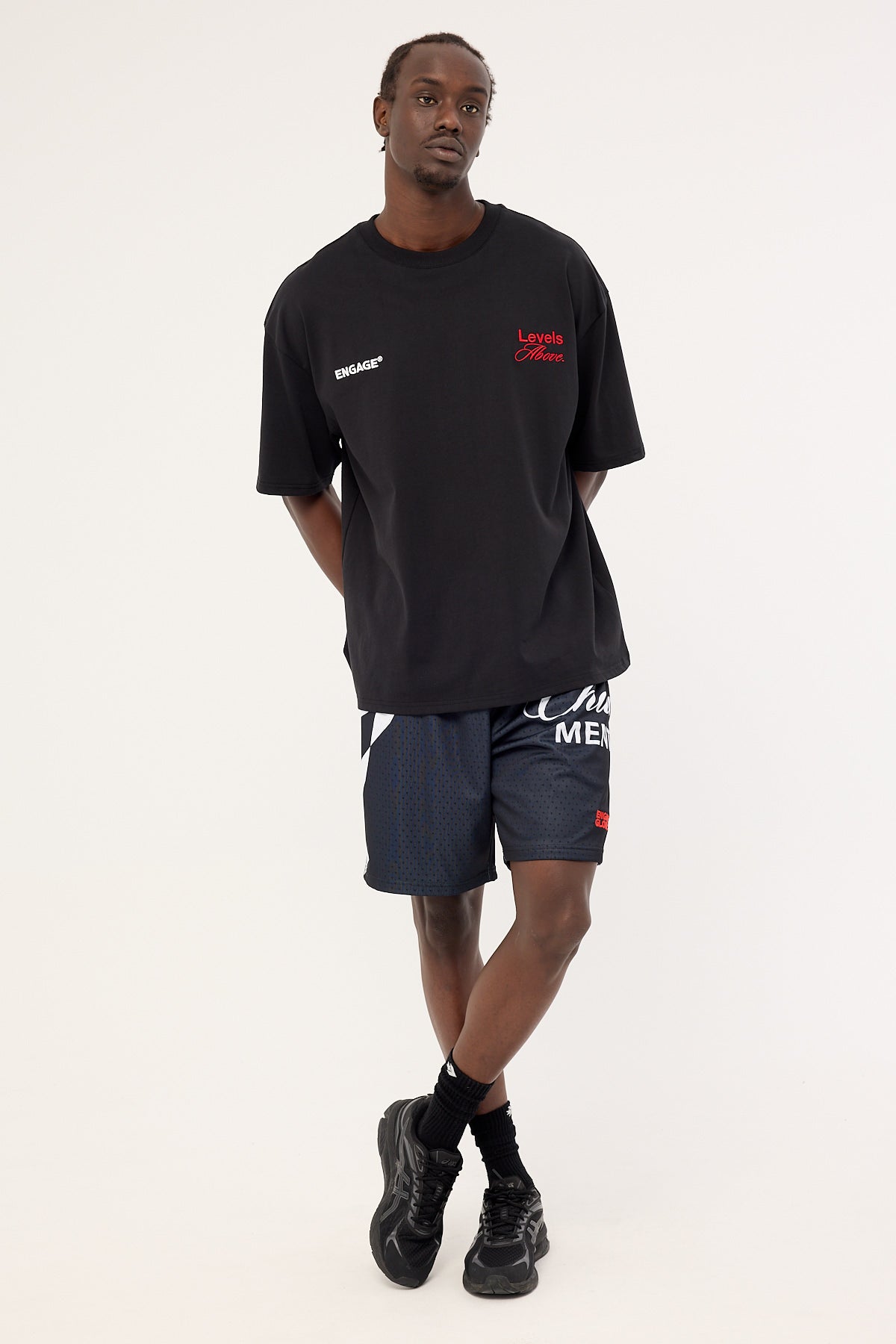 Engage Racer Short Black