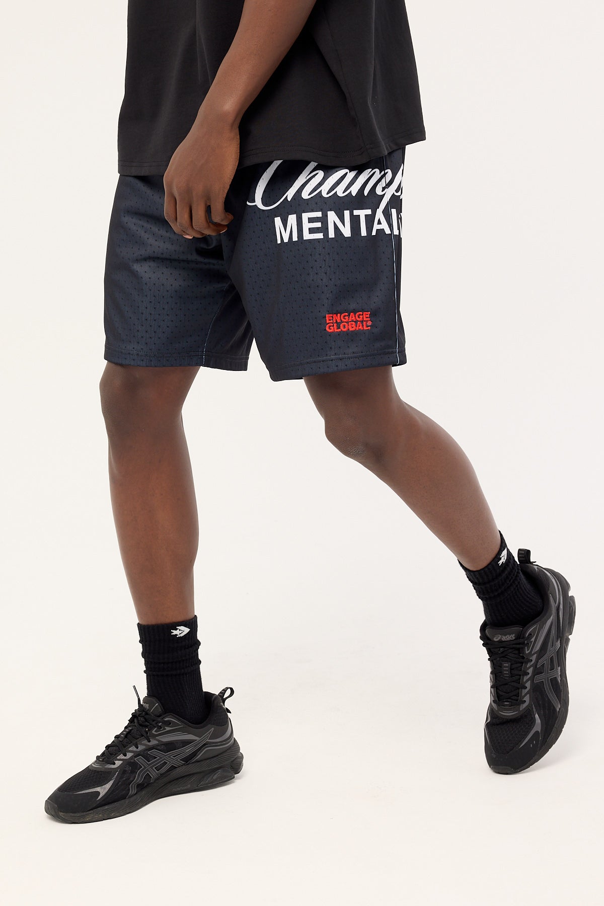 Engage Racer Short Black