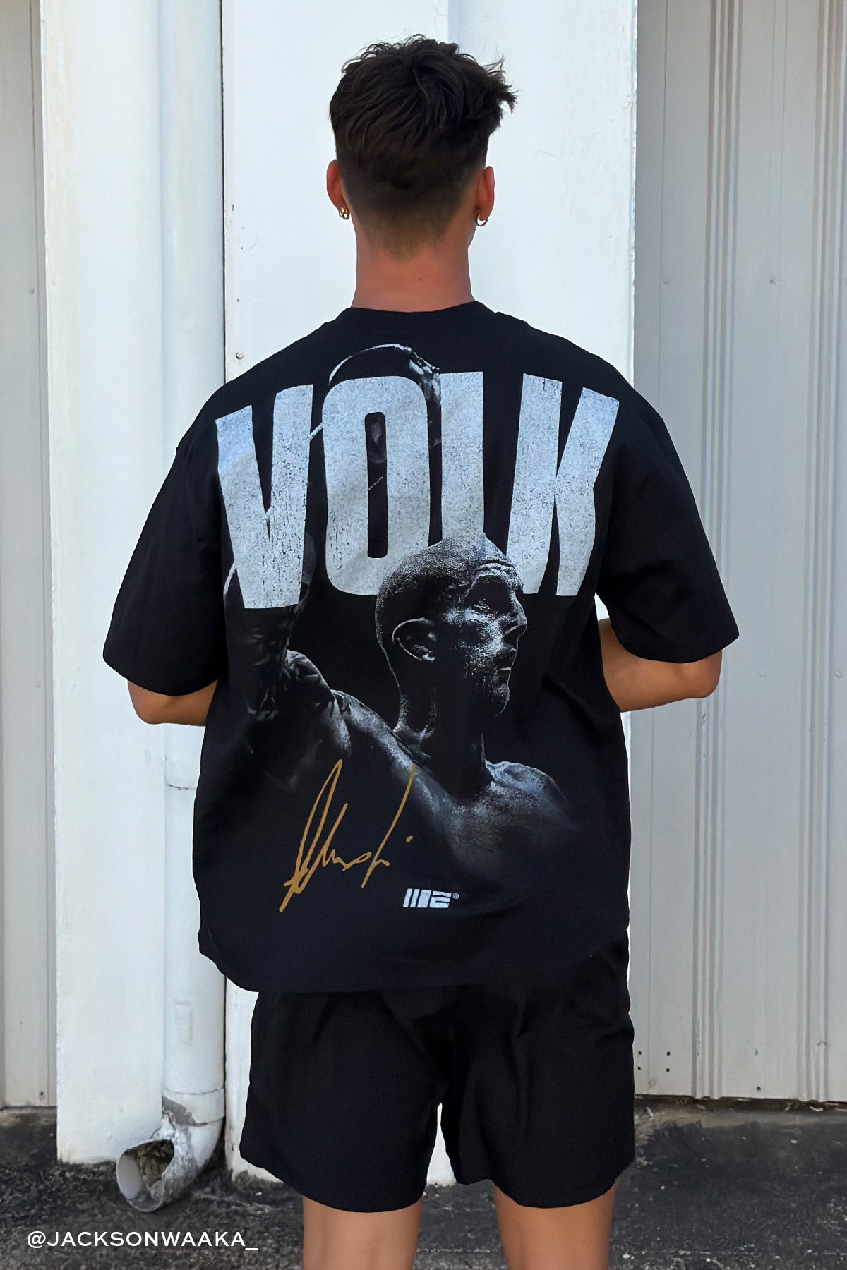 Engage Volk Oversized Tee Black