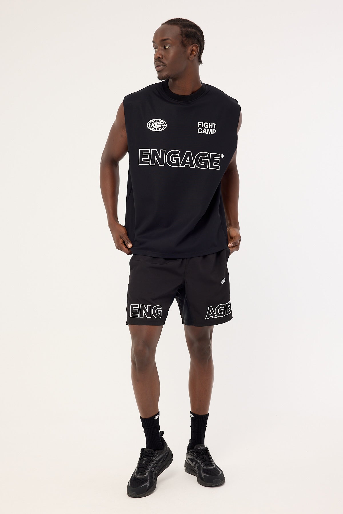 Engage Training Tank Black