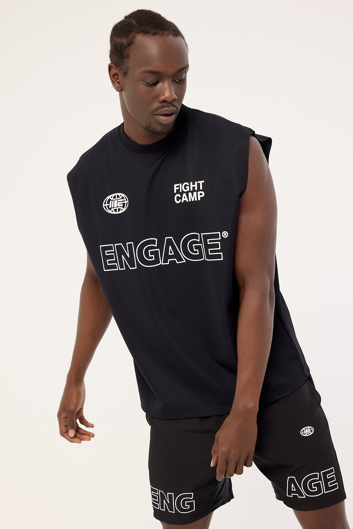 Engage Training Tank Black