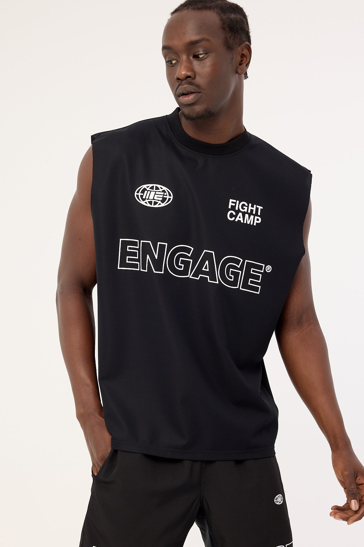 Engage Training Tank Black
