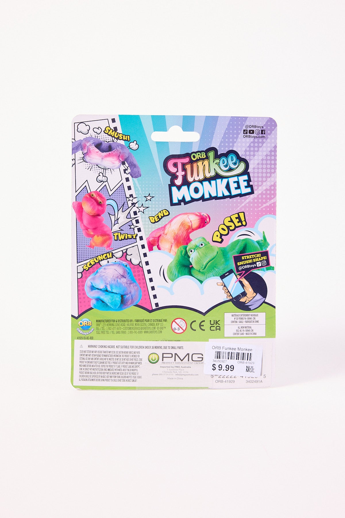 Pmg Australia ORB Funkee Monkee Assorted