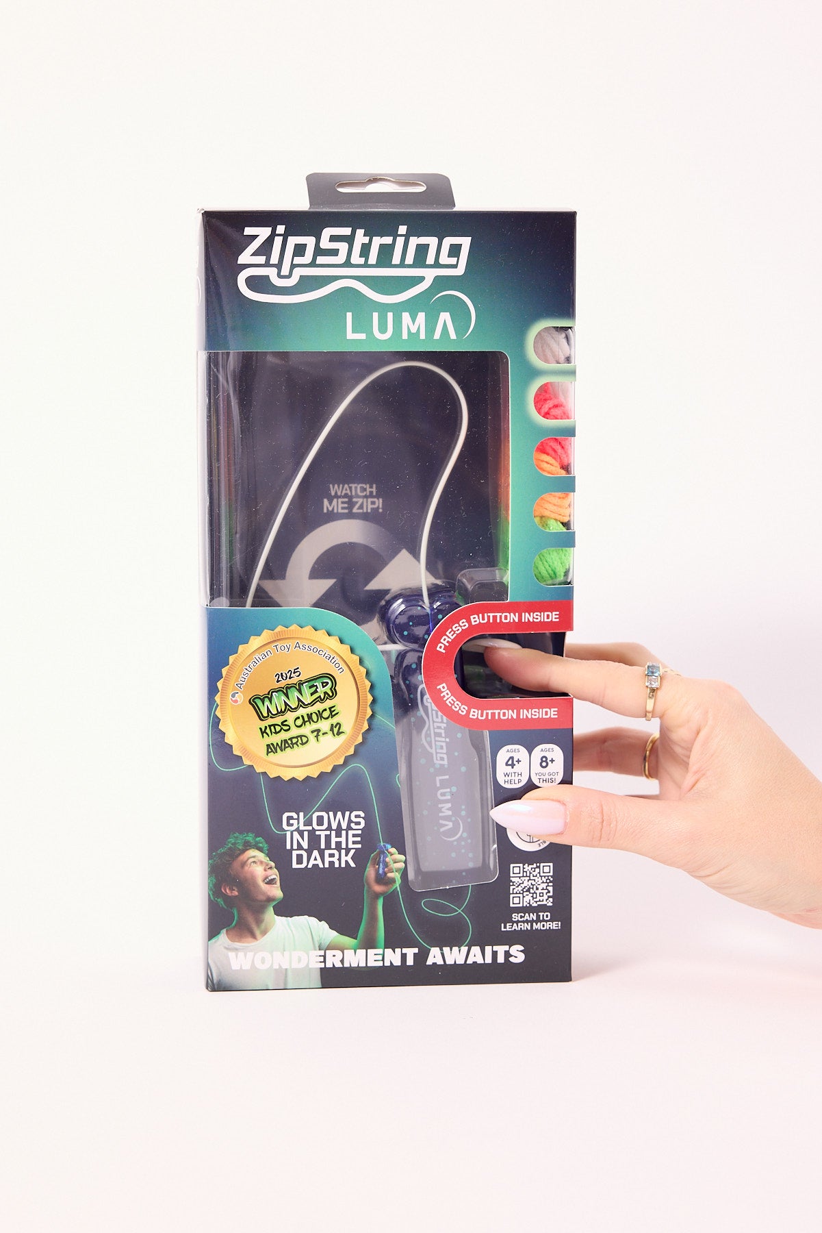 Pmg Australia Zipstring Luma Glow-In-The-Dark Multi