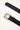 Rusty Tease Leather Stud Belt Black