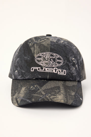 Rusty Rambo Camo Dad Cap Grey Camo